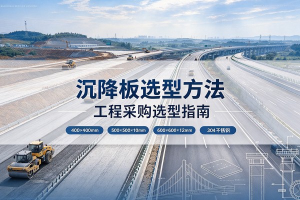 路南沉降板选择方法