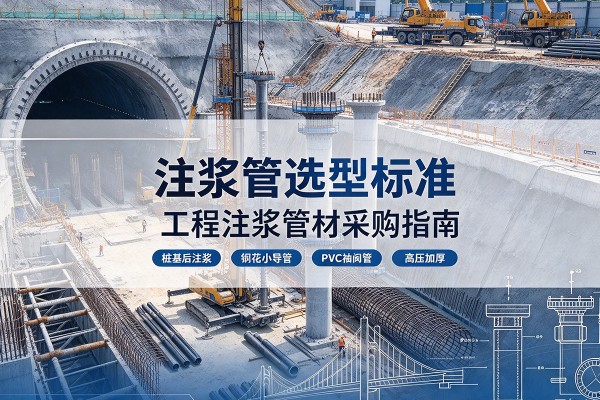 路南注浆管选型标准